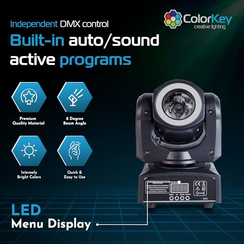 ColorKey Mover Halo Beam Quad MKII (CKU-5038) - style: Mover Halo Beam QUAD MKII