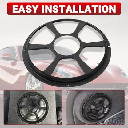 12'' Speaker Grill Cover 12 Inch Diameter Iron Subwoofer Grill Cover - size: 12‘’ Speaker Grill