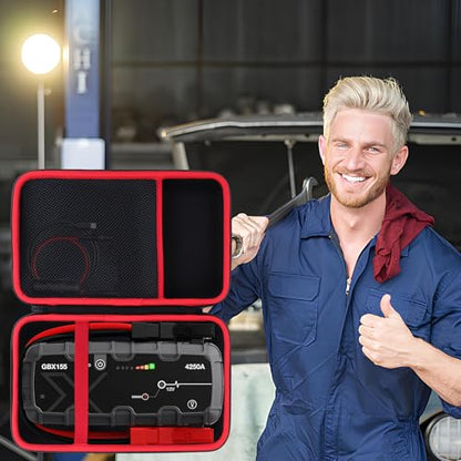 Lebakort Storage Case Compatible with Boost X GBX155 / Boost Pro GB150 UltraSafe Portable Lithium Jump Starter - size: for Boost X GBX155 / Boost Pro GB150