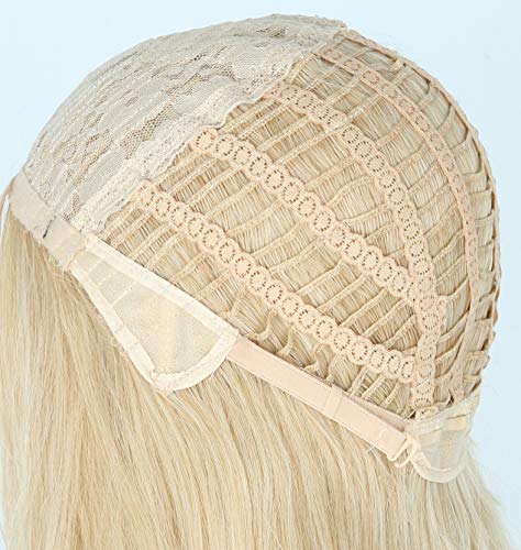 Topcosplay Women Wigs Blonde Long Curly Halloween Costume Princess Cosplay Wigs Wavy - color: Blonde-M27/613