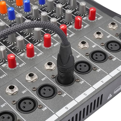 15FT 3Pin XLR Male to Male Audio Cable,Hi-End (OFC) Silver Plated Connector Studio Mixer Amplifier Adapter Cable-2 Pack - color: XLR Male to Male, size: 15feet