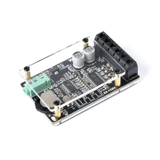 ZK-152H Stereo Mini Bluetooth-Compatible Digital Amplifier Board Module 15Wx2 Amp Amplificador 15W+15W Audio Digital Power Amplifier Board