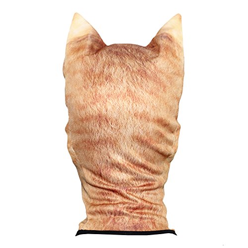 WTACTFUL 3D Animal Ears Balaclava, Breathable Face Mask for Halloween | Stand-Up Ears, Windproof Dustproof, Quick-Dry, No Fade Print, Soft, for Music Festivals Raves Ski Snowboard Moto Party - color: Exotic Shorthair Meb-25