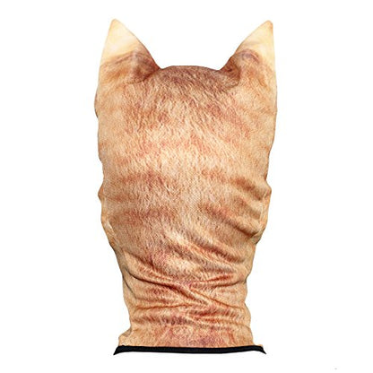 WTACTFUL 3D Animal Ears Balaclava, Breathable Face Mask for Halloween | Stand-Up Ears, Windproof Dustproof, Quick-Dry, No Fade Print, Soft, for Music Festivals Raves Ski Snowboard Moto Party - color: Exotic Shorthair Meb-25