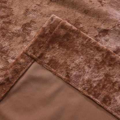 Dusty Pink Velvet Curtains 96 Inches, Super Soft Light Dimming Drapes for Nursery Girls Bedroom Elegant Thermal Insulated Panels with Energy Saving Design, W52 x L96, 2 Panels - color: Dusty Pink, size: 52"W x 96"L (Pack of 2)