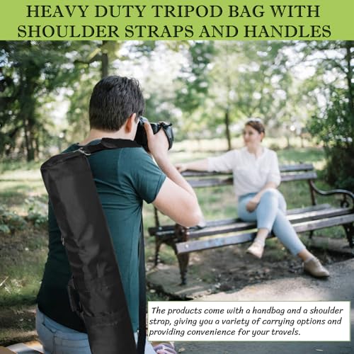 BLIRITEL 35.4 inch Tripod Carrying Case, Heavy Duty Padded Tripod Bag with Shoulder Strap for Light Stand,Monopods,Umbrellas,Softbox,Boom Stands and Photography Accessories (35.4 x 5.12 Inch) - size: 35.4 x 5.12 Inch