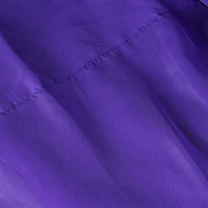 TABLECLOTHSFACTORY 10FT Premium Fire Retardant Purple Sheer Voil Curtain Panel Backdrop - Premium Collection - color: Purple, size: 120"W x 120"L (Pack of 1)