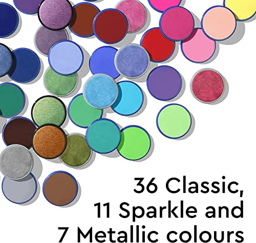 Snazaroo Classic Face and Body Paint, 18.8g Pot, Barely Beige | Non-Toxic Hypoallergenic, Safe, Washable, Face & Body Paint for Halloween, Cosplay Costumes, Dress Up, Parties and Festivals - color: Barely Beige, style: 18.8g (0.66-oz) Pot
