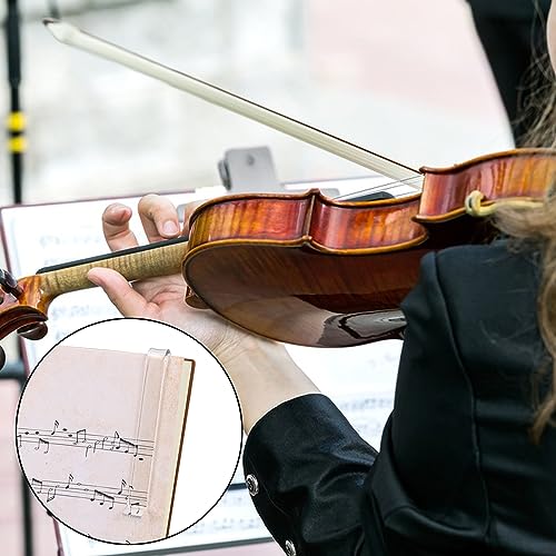 10 Pcs Music Stand Clips, Clear Acrylic Music Book Stand Page Holder Clip Piano Book Holder Clips for Wind for Musician Composer Pianist Outdoor Gig Rehearsal Easy Reading
