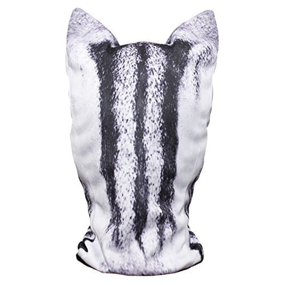 WTACTFUL 3D Animal Ears Balaclava, Breathable Face Mask for Halloween | Stand-Up Ears, Windproof Dustproof, Quick-Dry, No Fade Print, Soft, for Music Festivals Raves Ski Snowboard Moto Party - color: American Shorthair Meb-05