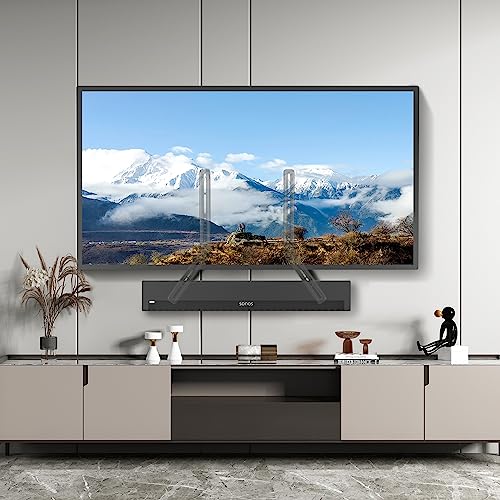 XINLEI Universal Sound Bar Mounts Fits Most 23 to 65 Inch TVs Soundbar TV Mount Bracket Above or Under TV, up to 22 lbs SBR302 - color: SBR302