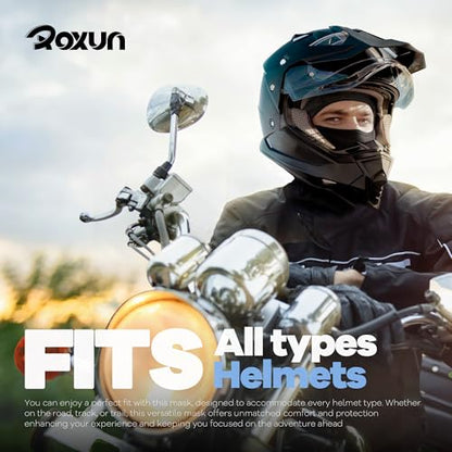 ROXUN Ski Mask Balaclava, Motorcycle Summer Cooling Breathable UV Protector | Windproof & Warm, Adjustable & Secure, Breathable & Dry-Fit, All-Season Comfort - color: 102-one Sand