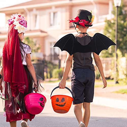 3 Pcs Halloween Bat Costume Kids Set Black Headband Mask Wings | Halloween Bat Accessories for Kids Adults, Cosplay Costume Ball, Bat Mask Wings for Boys Girls, Devil Dress up Outfit Gift