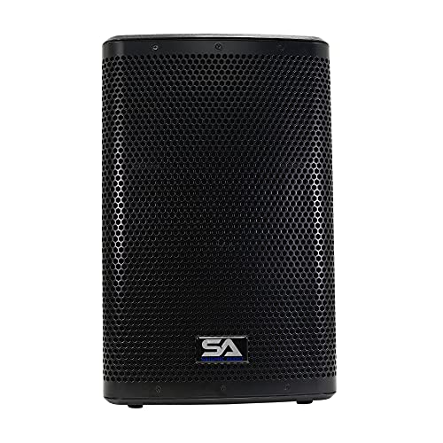 Seismic Audio Speakers Fury-12, Premium PA/DJ Loudspeaker, 2- Way Active Loudspeaker, 12”, Bluetooth, DSP, Built in Mixer & Class D Amplifier