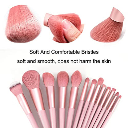 Koccido Makeup Brushes 22 Pcs Makeup Kit,Foundation Brush Eyeshadow Brush Make up Brushes Set (Pink, 22 Piece Set) - color: Pink, size: 22 Piece Set