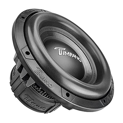 Timpano 12 Inch Subwoofer D4 2500 Watts Max Power Dual 4 Ohm, 12 Subwoofer Speaker 23.5 mm High Xmax, TPT-T2500-12 D4, 3 in Voice Coil, Competition Sub Woofer for Car Audio Systems (Single) - size: 12 Inch - Dual 4 Ohm