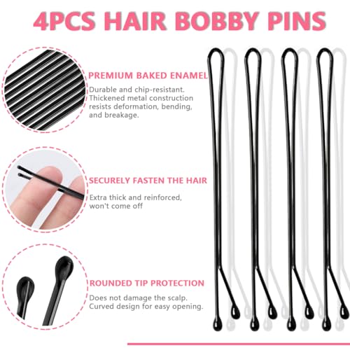 36 Pcs Makeup Brushes Set, 14 Premium Synthetic Face and Eye Brushes with Blender Sponges, Triangle Powder Puffs & Hair Clips, Professional Beauty Tool Kit for Foundation Blush Concealer, Pink