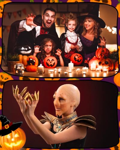 Hoedia 2-Pack Latex Bald Caps for Adults with 2 PCS Wig Caps, 12.9x7.48 in | Bald Head Wig Cap for Adults Women Men, Costume Accessories for Halloween Makeup Party, Themed Cosplay - size: 12.9x7.48 Inch