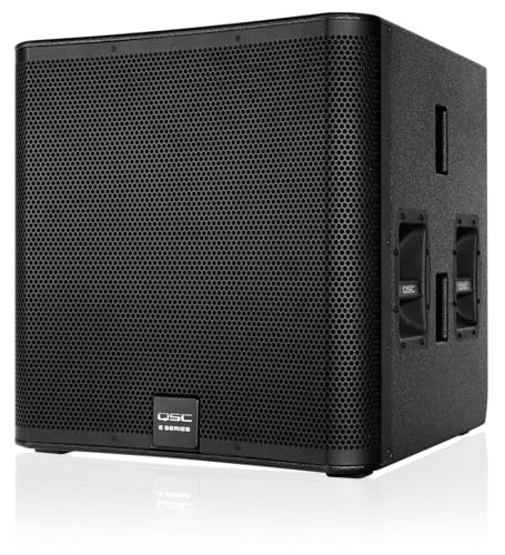 QSC E118SWBK 18" 800 Watt Passive Subwoofer Black