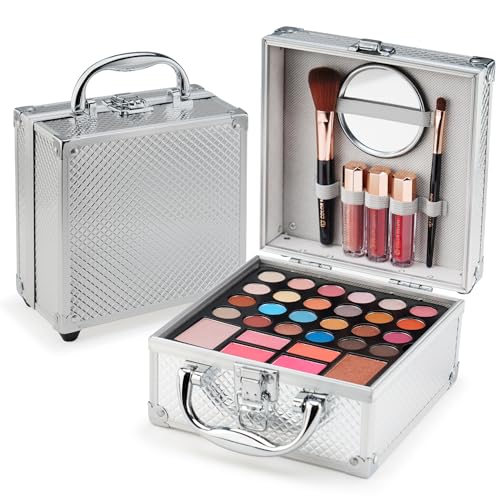 Color Nymph Girls Makeup Kit for Teens Make up Set for Beginners Silver - color: Silver