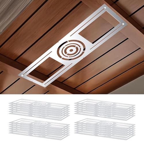 Sidasu 24 Pack New Construction Mounting Plate for 3/4/6 inch Light - size: 24 Pack