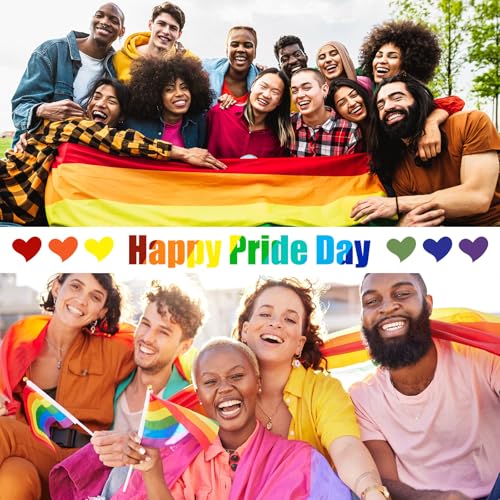 Pride Flag Face Body Paint, Rainbow Face Painting Kit for LGBT Gay Lesbian Pride Day Parades LGBTQ Celebrations Party, Water Based Facepaint for Kids Adults Halloween Cosplay Art Costume SFX Makeup - color: Rainbow Pride