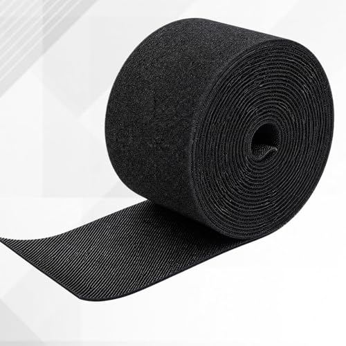 WILLBOND 2 Inch X 12 ft 1 Roll of Heavy Duty Industrial Hook and Loop Strap Roll, Reusable Nylon Cable Management Strap for Server Rack, Workshop, HVAC Wiring, Cable Organizer Wrap - size: 2 Inch X 12 ft