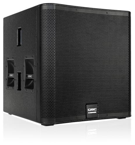QSC E118SWBK 18" 800 Watt Passive Subwoofer Black