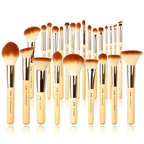 Jessup Makeup Brushes Set Professional for Foundation Eyeshadow, 25pcs T135