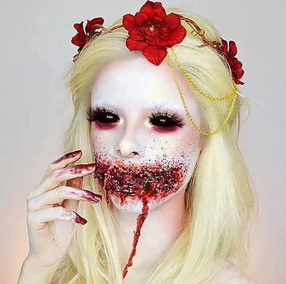 Mysense Fake Blood Spray - Washable Halloween Faux Blood Makeup for Clothes - Zombie Vampire Monster Scary Clown Costume SFX Cosplay, 1.05oz (30ml) - color: Fake Blood Spray - 1.05oz