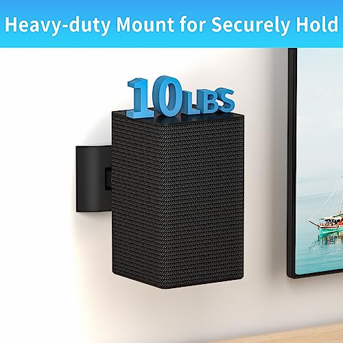 notiela Tilt and Swivel Adjustable Speaker Wall Mount for Samsung SWA-9200S SWA-9100S SWA-9000S SWA-8500S Rear Speakers Ceiling Speaker Mount, 1 Pack - style: 1 Pack