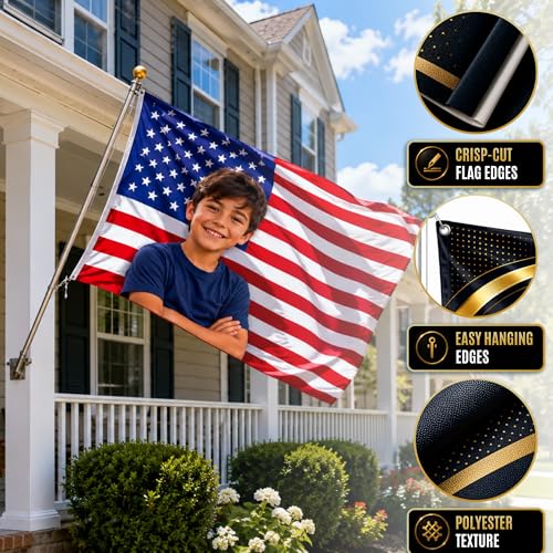 Custom Flag with Face on It by Custom Boss; Pink American Flag Custom; Custom Flag with Picture Photo Logo; 1x1½ 2x3 3x5 4x6 5x8 FT; 2 Grommets; No Pole; Made in USA - color: Flag with Photo