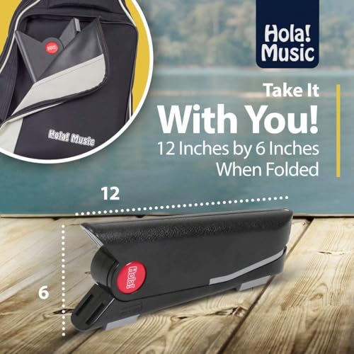 Portable Stand for Acoustic and Classical Guitars by Hola! Music