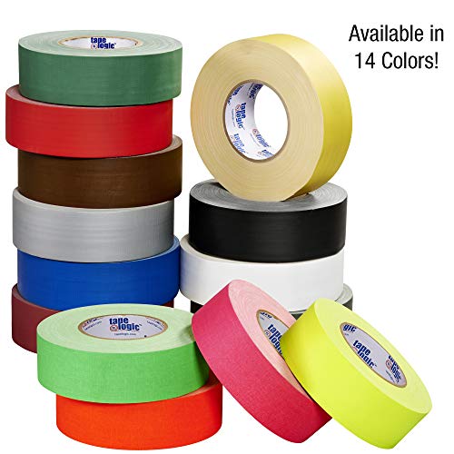 Tape Logic 2 Inch x 60 Yards, Black Gaffers Tape, 11.0 Mil Thick, Pack of 3, Easy Tear, Non-Reflective, Residue Free, for Floor Marking and Social Distancing, by Choice Shipping Supplies