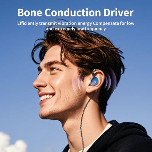KBEAR KB02 in Ear Monitor Headphones Wired Earbuds HiFi IEM with 2PIN IEM Cable in Ears Earphones Gaming Earphones for Musicians Singers Audiophiles Guitarist