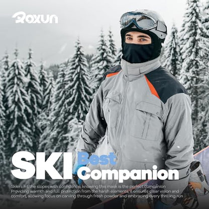 ROXUN Ski Mask Balaclava, Motorcycle Summer Cooling Breathable UV Protector | Windproof & Warm, Adjustable & Secure, Breathable & Dry-Fit, All-Season Comfort - color: 102-one Sand
