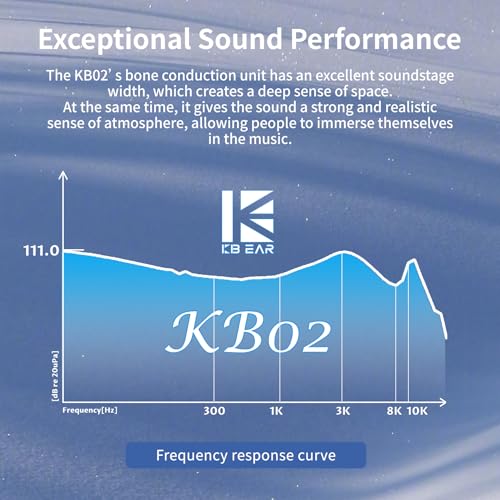 KBEAR KB02 in Ear Monitor Headphones Wired Earbuds HiFi IEM with 2PIN IEM Cable in Ears Earphones Gaming Earphones for Musicians Singers Audiophiles Guitarist