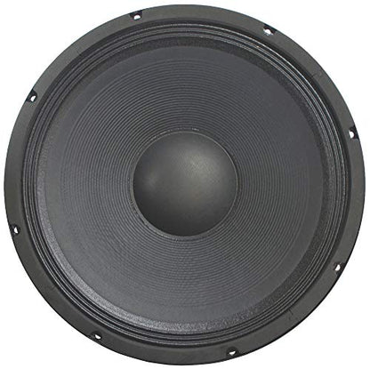 Harmony Audio Replacement 15" PA 8 Ohm Woofer Fits Behringer B115MP3 | Direct swap speaker driver, 800W power rating, restores clean pro sound, quick install in your existing cab, 15 inch size