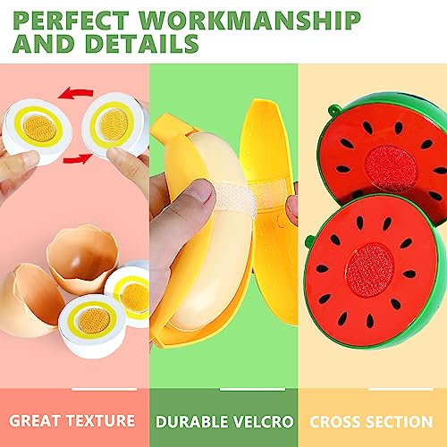 100 PCS Cutting Play Food Toy for Kids Kitchen, Pretend Food Kitchen Toys Accessories with 2 Baskets, Fake Food/Fruit/Vegetable, Christmas Birthday Gifts for 2 3 4 5 Years Old Toddlers Boys Girls - color: Green
