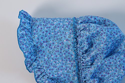 Making Believe Girls Deluxe Bonnet - 4-8 Years (Choose Color) - color: Blue Calico