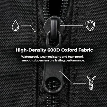 Tripod Bag Case，Tripod Storage Bog Bag with Shoulder Strap,Multifunctional Carrying Case for Mic Stand, Music Stand, Drum Hardware, Speakers, light, Ring Light Projector Stand (15.5*4*4 inch) - size: 15.5*4*4 inch