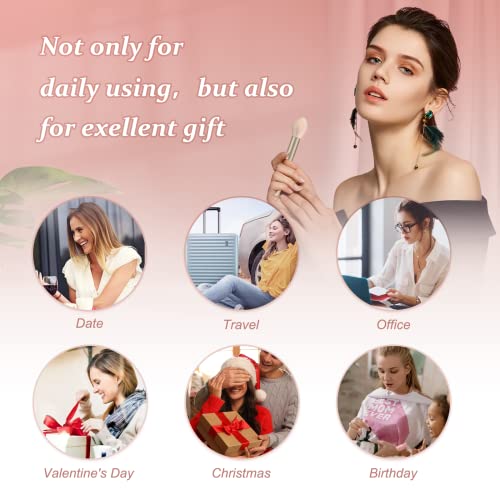 All in One Makeup Kit - Set for Women, Girls & Teens, Include 10 Colors Eyeshadow Palette, Lip Gloss, Eyebrow Eyeliner Pencil, Waterproof Mascara, 6 Pcs Brushes (Pink Kits) - color: 10-Pink