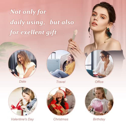 All in One Makeup Kit - Set for Women, Girls & Teens, Include 10 Colors Eyeshadow Palette, Lip Gloss, Eyebrow Eyeliner Pencil, Waterproof Mascara, 6 Pcs Brushes (Pink Kits) - color: 10-Pink