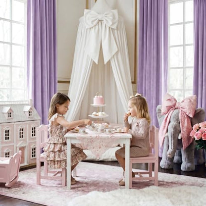 NICETOWN Lilac Purple Velvet Curtains & Drapes for Girls' Bedroom 84" Long - color: Lilac Purple, size: 52"W x 84"L (Pack of 2)
