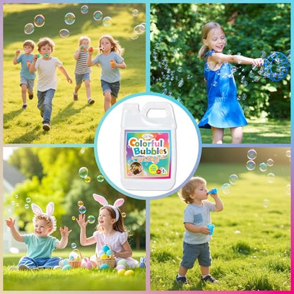 Lulu Home 2 Packs Bubble Concentrated Solution, White Bottle | 1 L/ 33.8 OZ, for Kids Bubble Machine, Giant Bubble Wand, Bubble Blower Toys, Birthday Party Favors - color: White