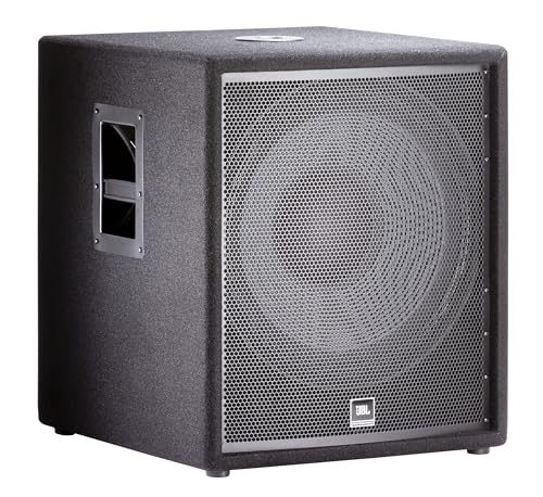 JBL Professional JRX218S Portable PA, Line Array, Stage Subwoofer, 1400W Power Handling, Passive, Non-Powered, 18-Inch, Black - size: 18-Inch Single Subwoofer