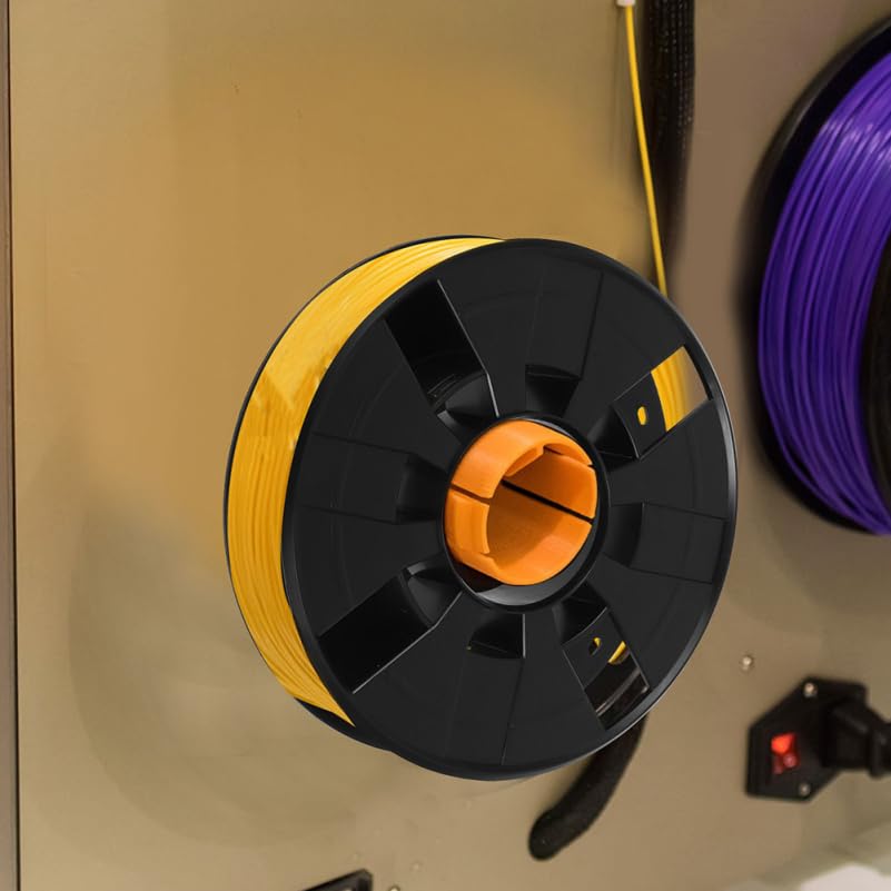 TEHAUX 2Pcs Cord Storage Reel for 3D Printer Filament 0.25kg Plastic Cable Extension Cord Reels for Home School Studio Organization