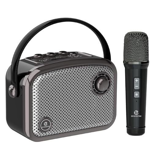 ZOWEETEK Portable Wireless Voice Amplifier UHF Handheld Mic & Bluetooth