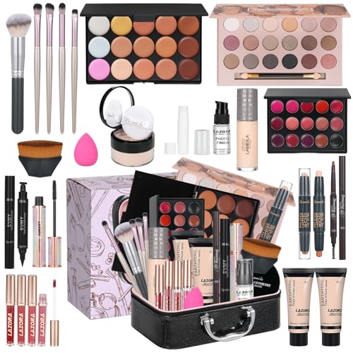 All in One Makeup Kit for Women Multi-Purpose Makeup Set - color: C Set Box