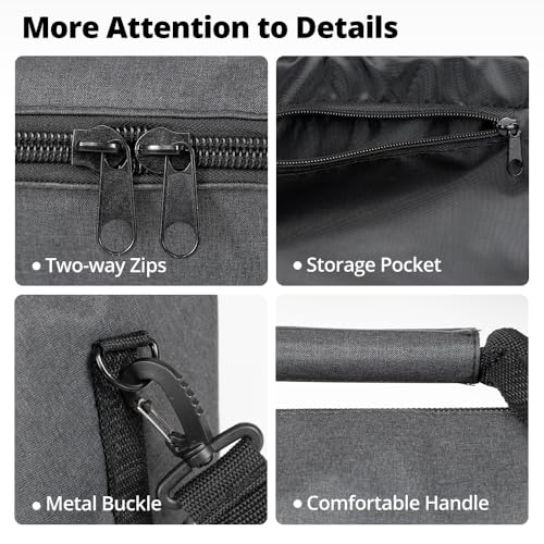 AMBITFUL Widened Version Tripod Carrying Case Bag 21/25/31/39/43/47/51/55/ for Light Stands,Boom Stand,Umbrella and Tripod Photography Accessories (39.37in(100cm)*Φ8.66in(22cm)) - color: 39.37in(100cm)*Φ8.66in(22cm)